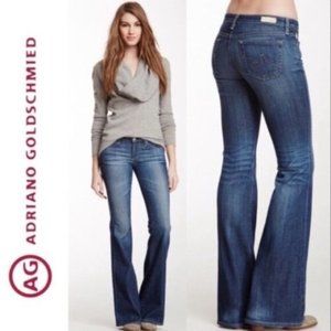 AG Adriano Goldschmied "The Belle" Blue Flare Jeans US26 ($215)
